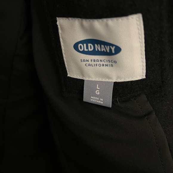 Old navy men’s large pea coat - Picture 2 of 4